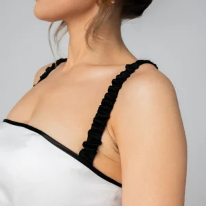 Ramiączka Thin Draping Black